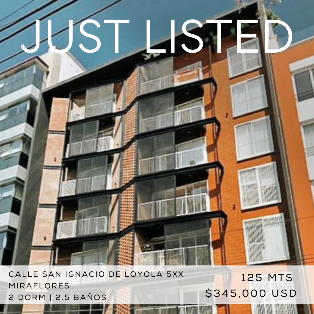 VENTA Depto en Melitón Porras, Miraflores